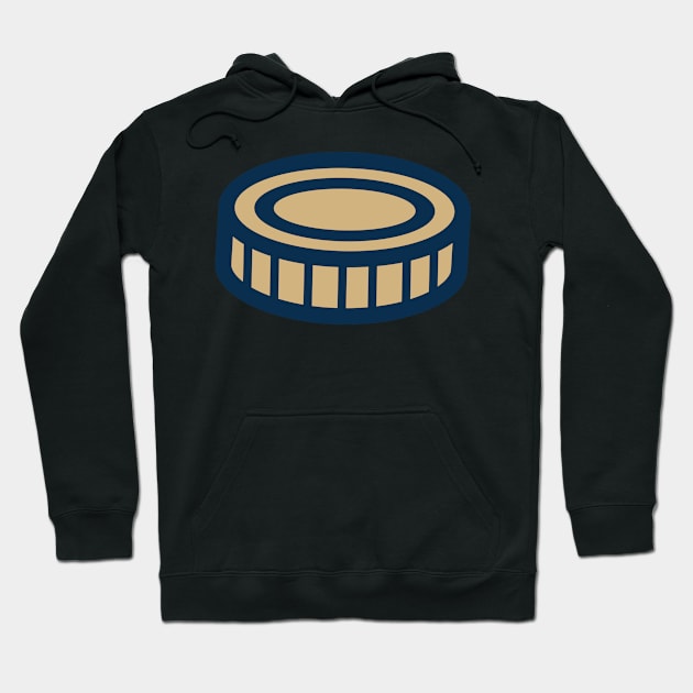 Gold coin Hoodie by ShirtyLife